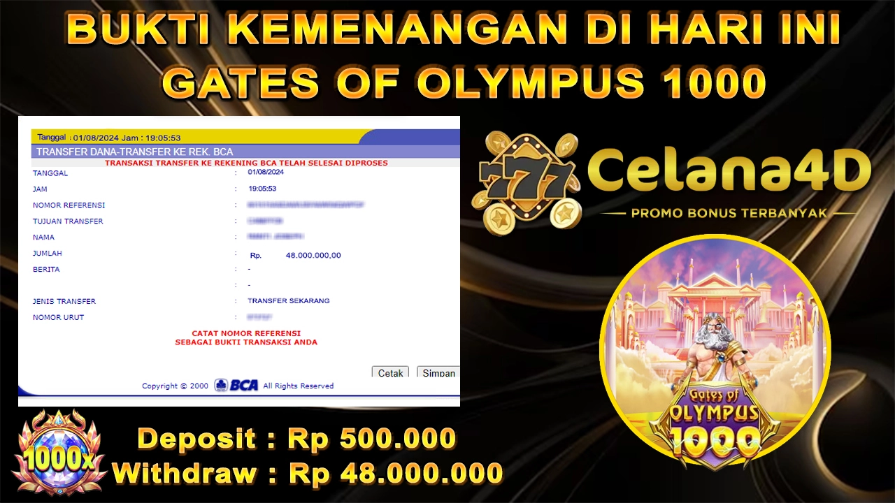 Kemenangan Di Celana4d Sudah Pasti Aman Bossku !