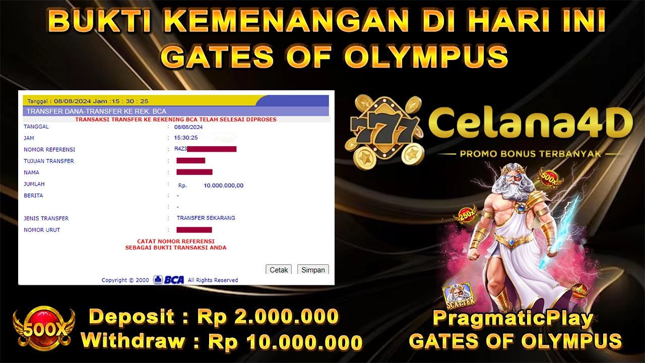 Kemenangan Di Celana4d Sudah Pasti Aman Bossku !