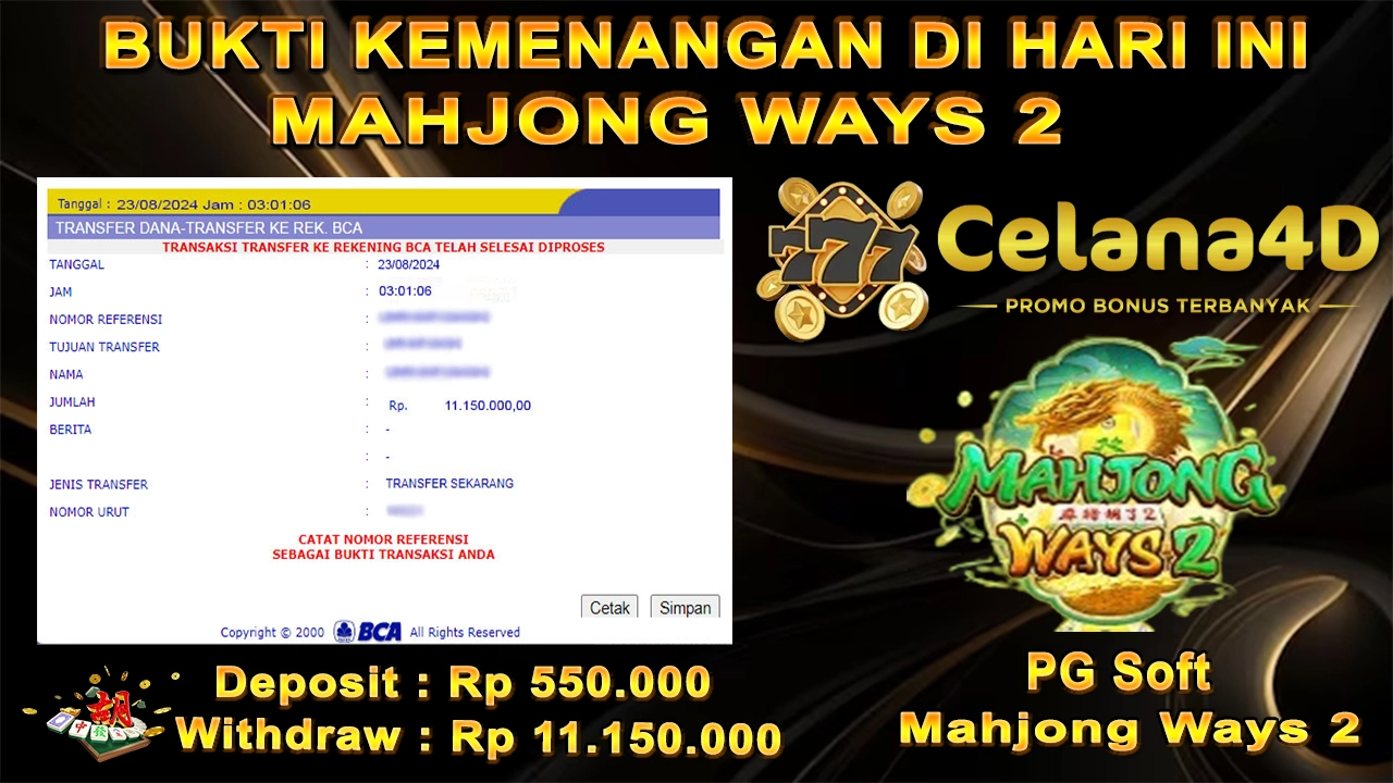 Kemenangan Di Celana4d Sudah Pasti Aman Bossku !