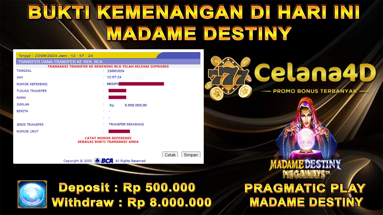 Kemenangan Di Celana4d Sudah Pasti Aman Bossku !