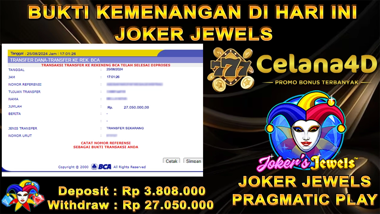 Kemenangan Di Celana4d Sudah Pasti Aman Bossku !