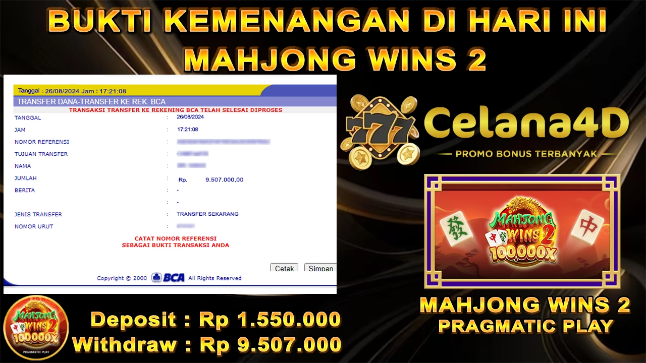 Kemenangan Di Celana4d Sudah Pasti Aman Bossku !