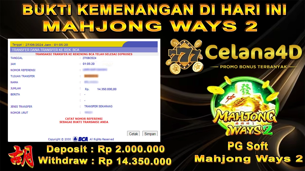 Kemenangan Di Celana4d Sudah Pasti Aman Bossku !