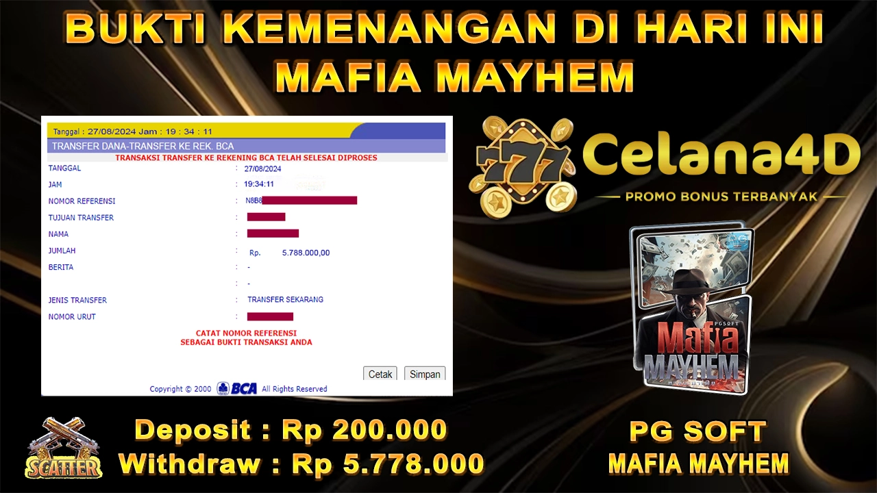 Kemenangan Di Celana4d Sudah Pasti Aman Bossku !