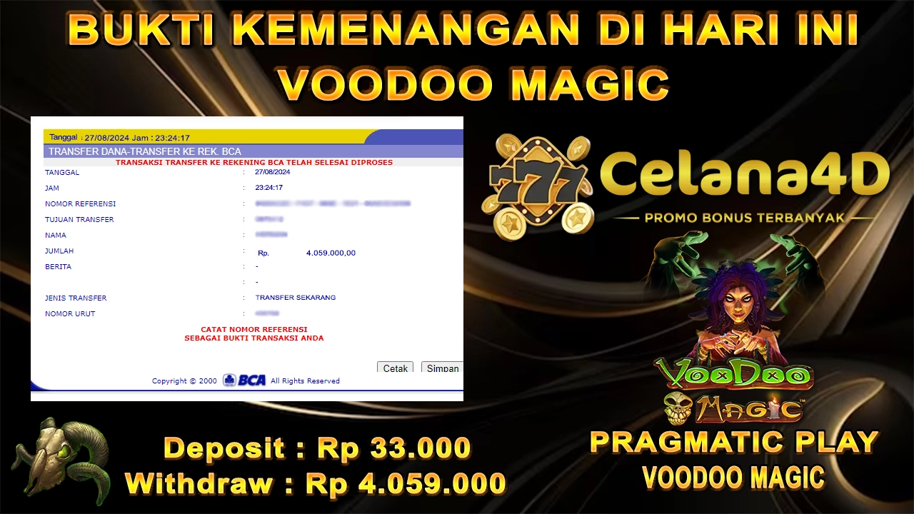 Kemenangan Di Celana4d Sudah Pasti Aman Bossku !