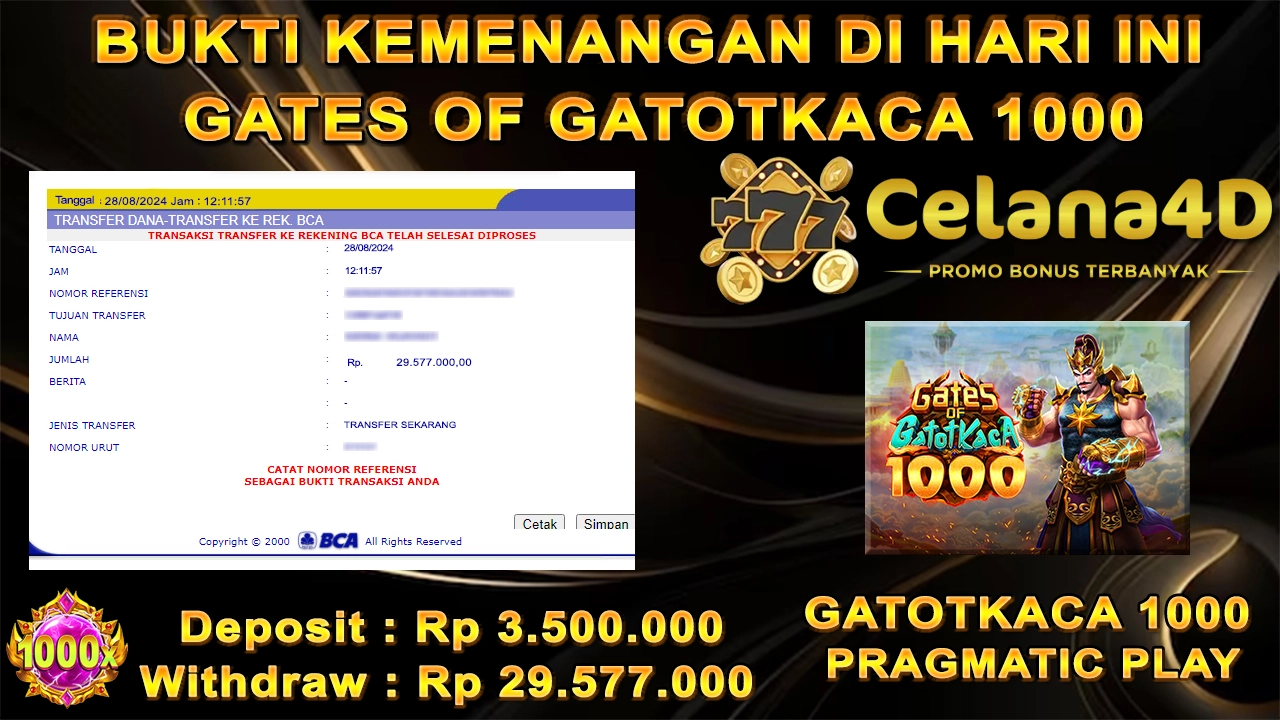 Kemenangan Di Celana4d Sudah Pasti Aman Bossku !