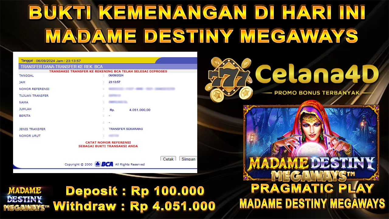 Kemenangan Di Celana4d Sudah Pasti Aman Bossku !