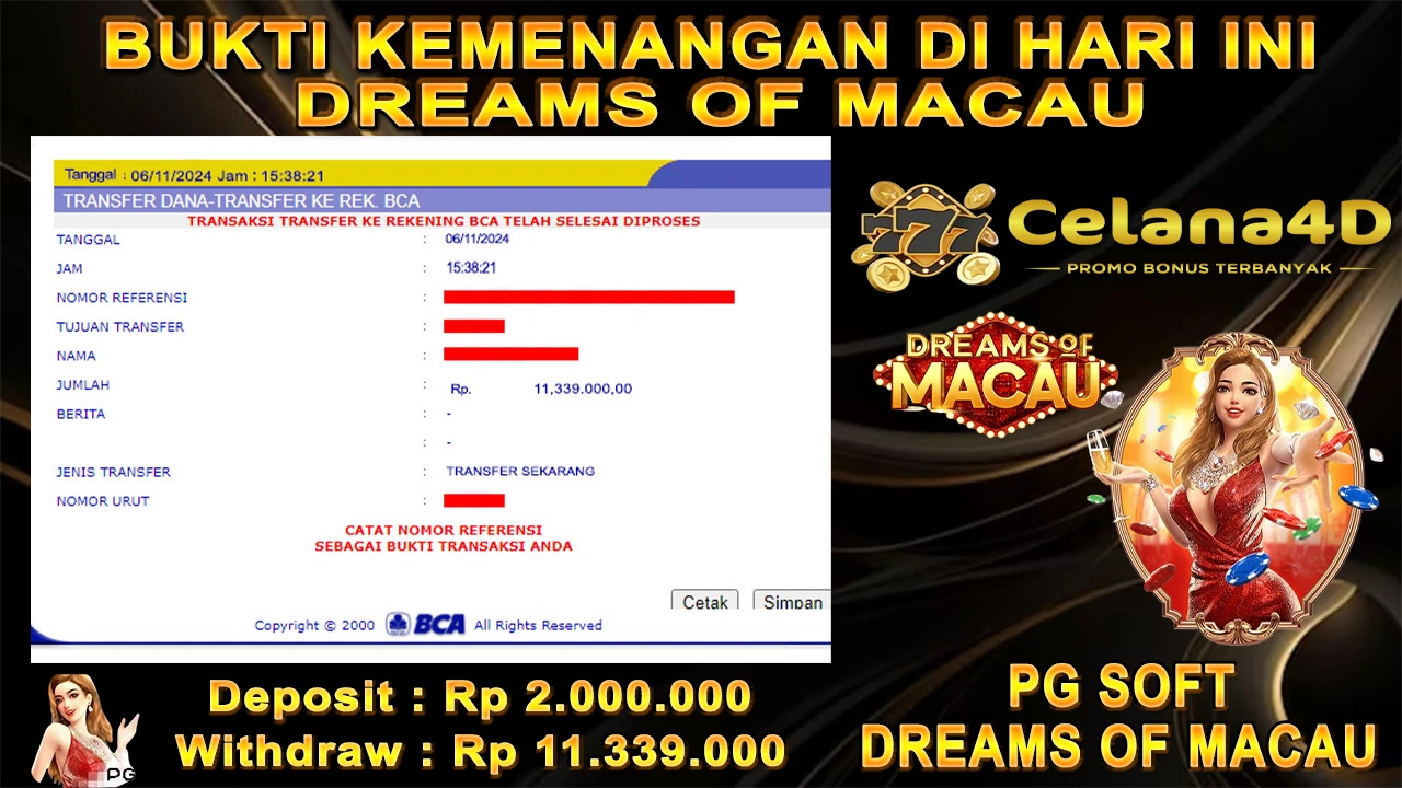 menangan Di Celana4d Sudah Pasti Aman Bossku !